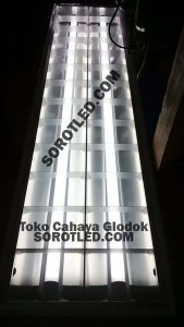 Lampu KAP RM LED 2x20watt Ekonomis